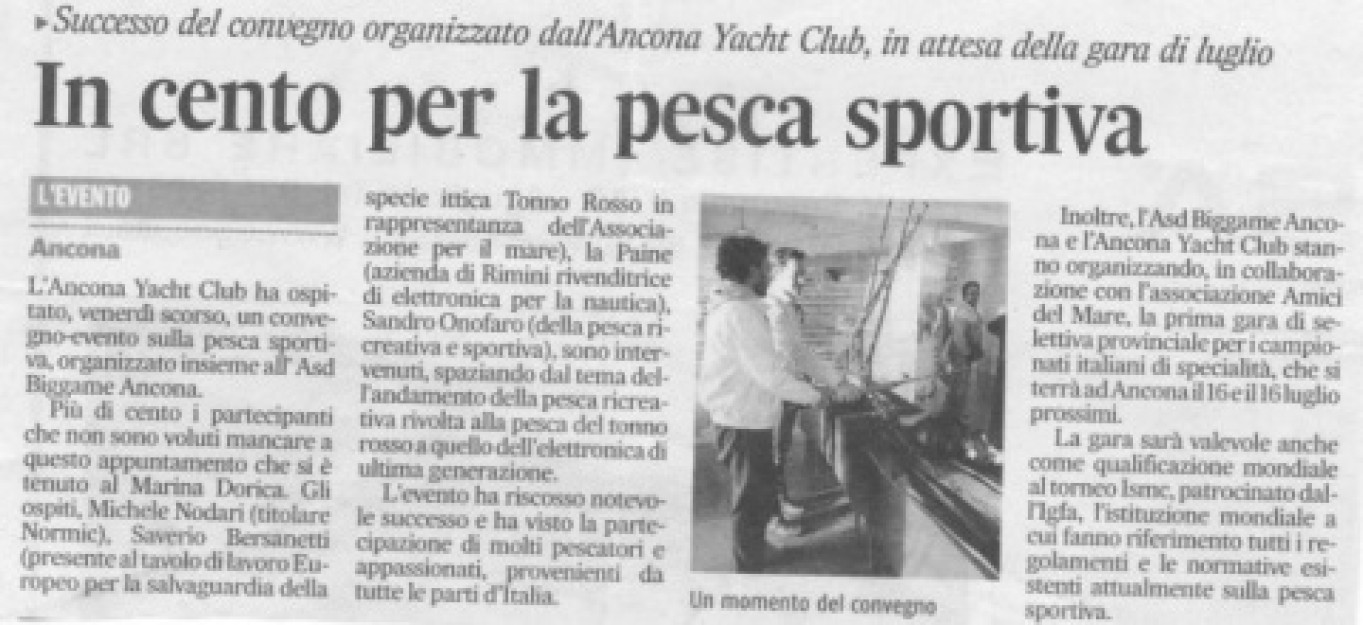 2011 - Yacht Club Ancona